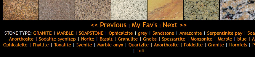 Grnaite Colors Search Features